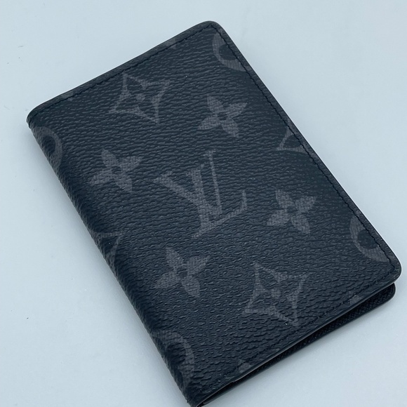 LOUIS VUITTON Monogram Eclipse Pocket Organizer; excellent condition - Picture 1 of 6